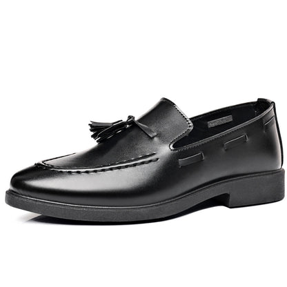 Valente Leather Tassel Loafers
