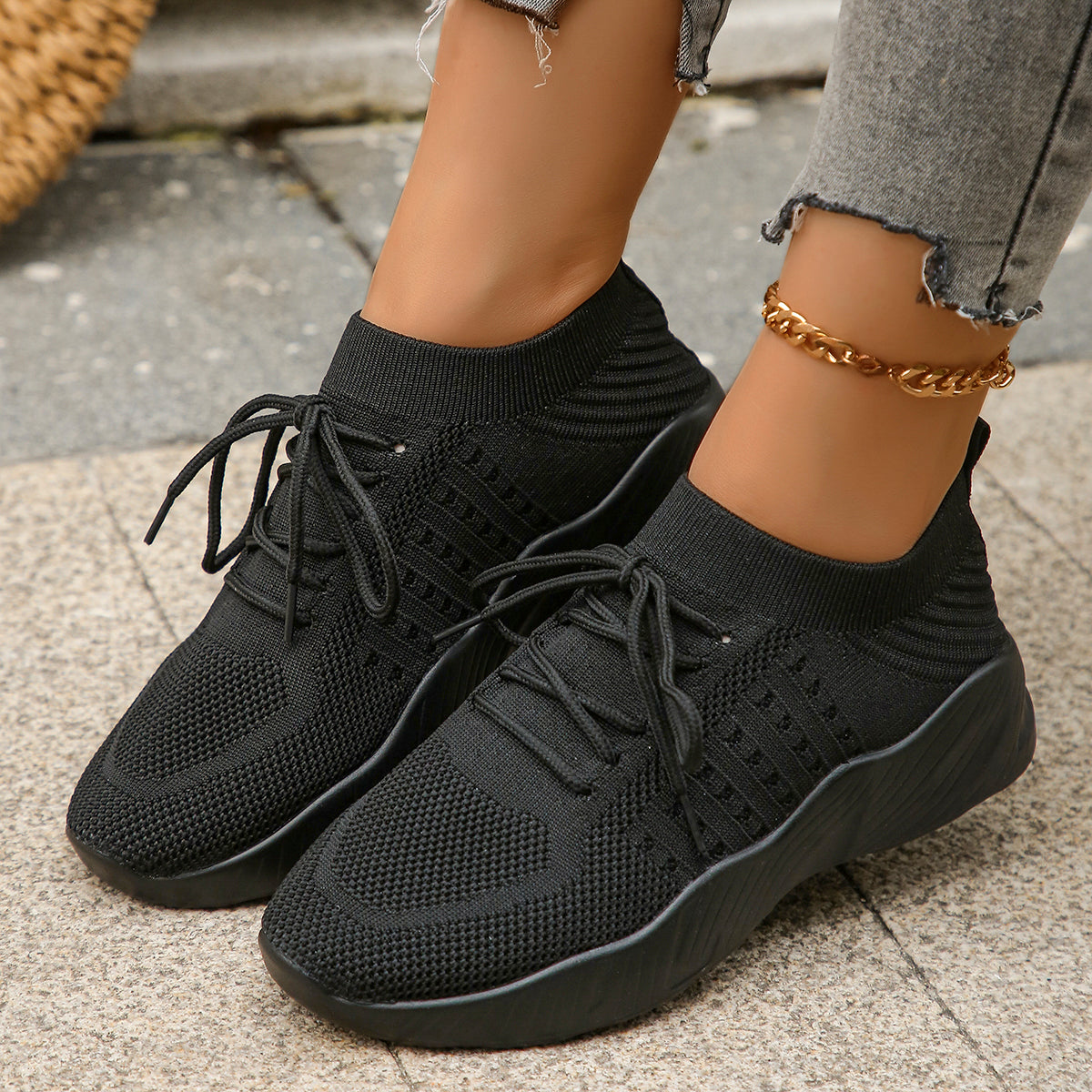 Léa Knit Sneakers