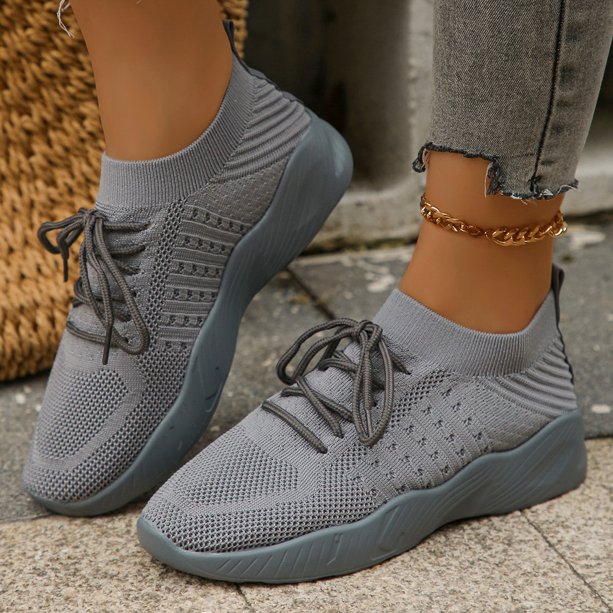 Léa Knit Sneakers