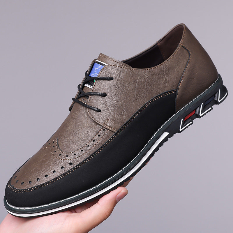 Genoa Natural Leather Shoes