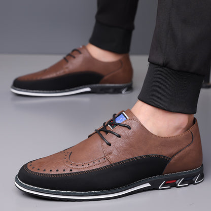 Genoa Natural Leather Shoes