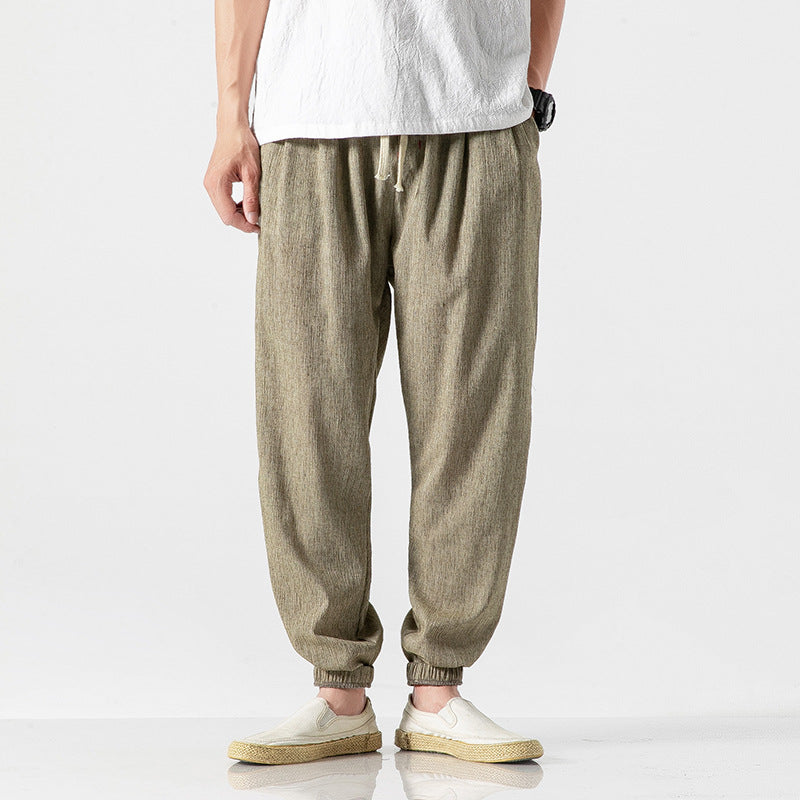 Elmside Linen Joggers