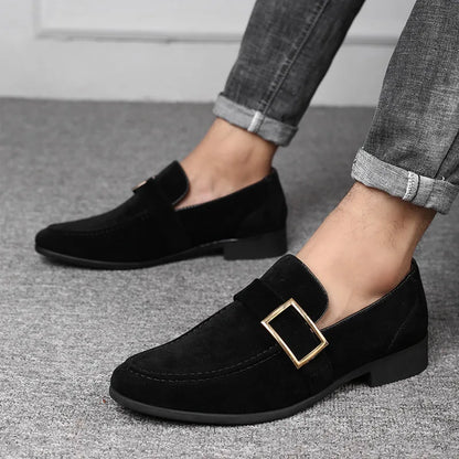 Suede Signature Loafers