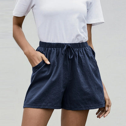 Bohemian Linen Shorts