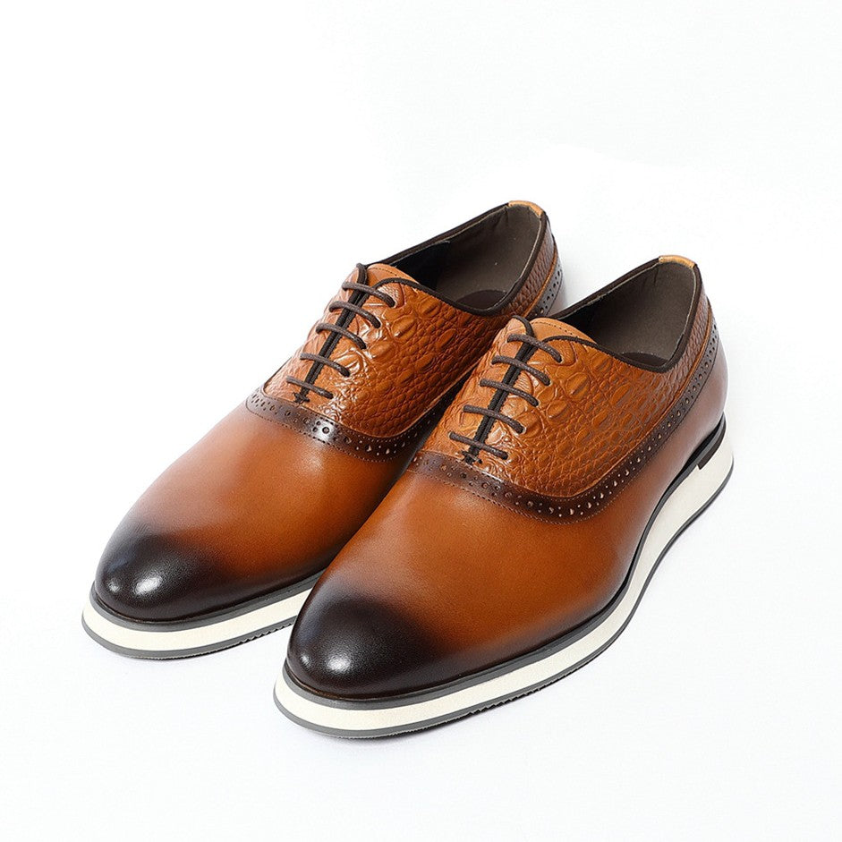 Crestwood Genuine Leather Oxfords