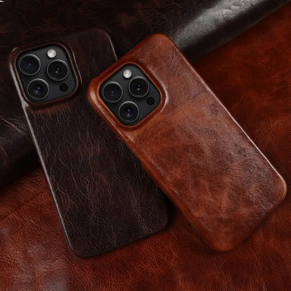 The Executive - Genuine Leather iPhone Case