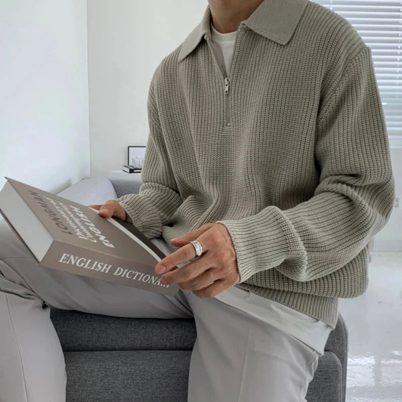 Briar Quarter Zip Sweater