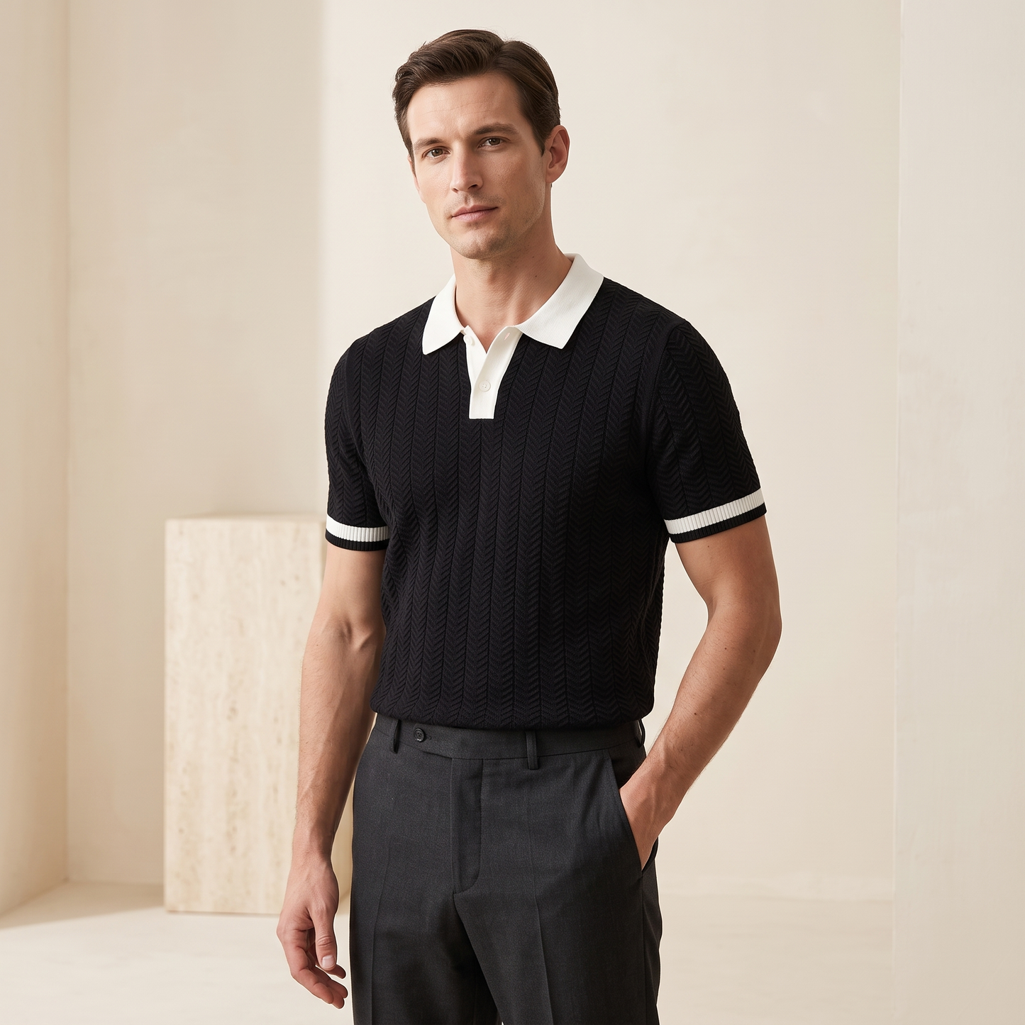 Portello Knit Shirt