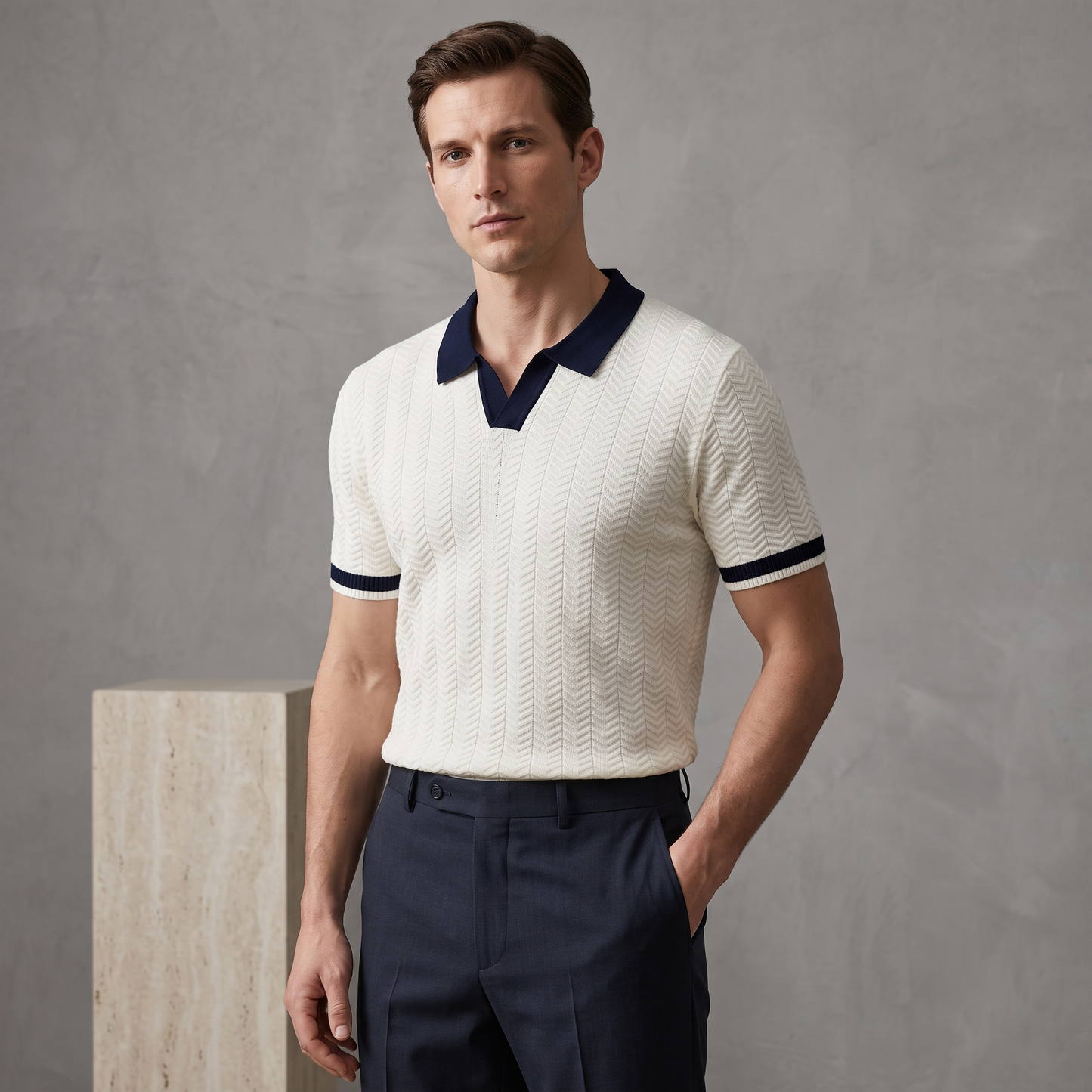 Portello Knit Shirt