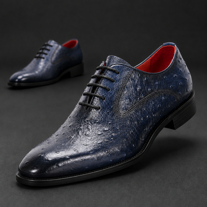 Off-White men's business leather shoes